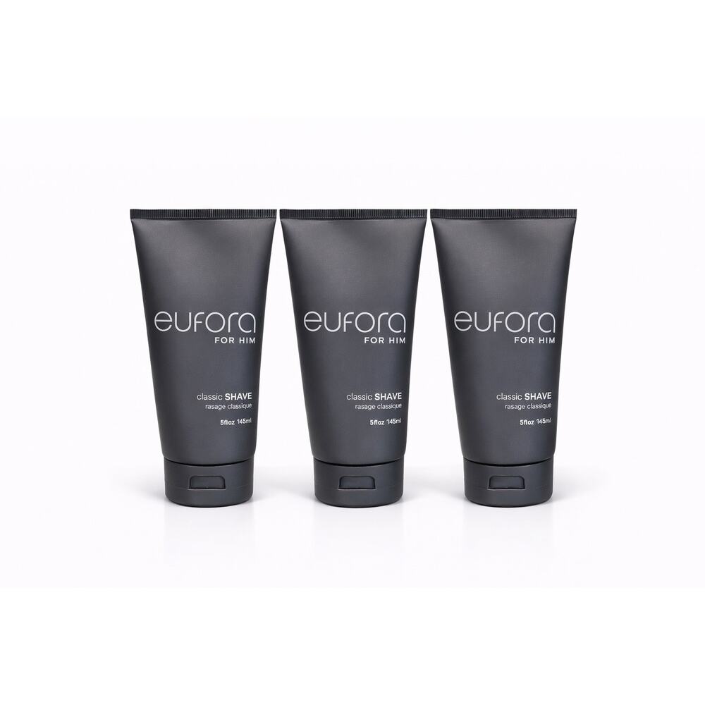 Eufora For Him Classic Shave Cream 5oz 148ml Light Hold Low Shine